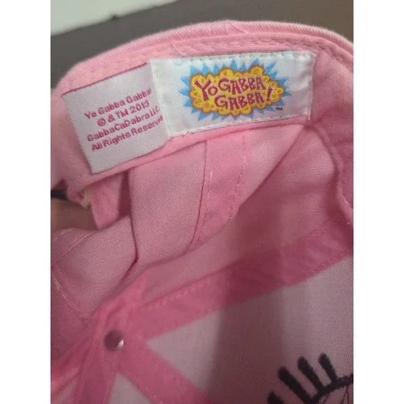 Yo Gabba Gabba Foofa Youth‎ Hat Baseball Cap Pink 2013 - Picture 5 of 5